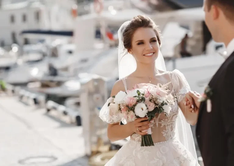 Yacht wedding party in dubai