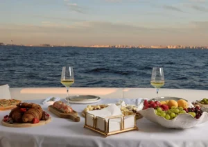 Yacht Rental in Dubai with Dinner